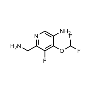 6-(Aminomethyl)-4-(difluoromethoxy)-5-fluoropyridin-3-amine|CS-1331163