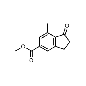 Methyl 7-methyl-1-oxo-2,3-dihydro-1H-indene-5-carboxylate|CS-1331197