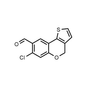 7-Chloro-4H-thieno[3,2-c]chromene-8-carbaldehyde|CS-1331293