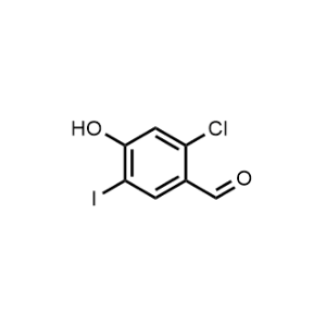 2-Chloro-4-hydroxy-5-iodobenzaldehyde|CS-1331295