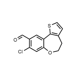 8-Chloro-4,5-dihydrobenzo[b]thieno[2,3-d]oxepine-9-carbaldehyde|CS-1331314