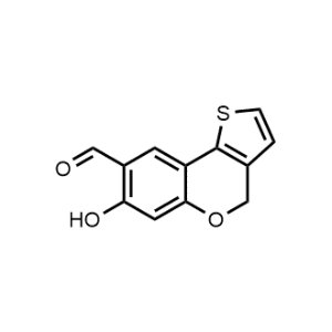 7-Hydroxy-4H-thieno[3,2-c]chromene-8-carbaldehyde|CS-1331316
