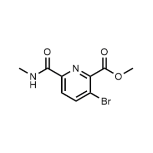 Methyl 3-bromo-6-(methylcarbamoyl)picolinate|CS-1331318