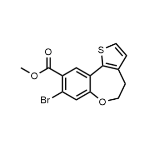 Methyl 8-bromo-4,5-dihydrobenzo[b]thieno[2,3-d]oxepine-9-carboxylate|CS-1331323