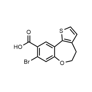 8-Bromo-4,5-dihydrobenzo[b]thieno[2,3-d]oxepine-9-carboxylic acid|CS-1331324