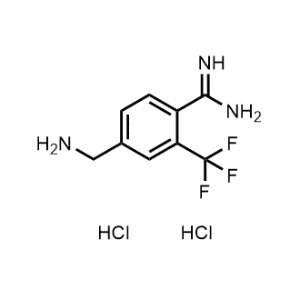 4-(Aminomethyl)-2-(trifluoromethyl)benzimidamide dihydrochloride|CS-1331351