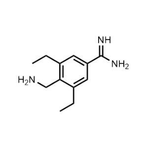 4-(Aminomethyl)-3,5-diethylbenzimidamide|CS-1331355