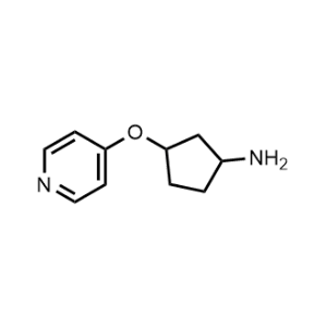 3-(Pyridin-4-yloxy)cyclopentan-1-amine|CS-1331428
