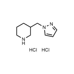 3-((1H-Pyrazol-1-yl)methyl)piperidine dihydrochloride|CS-1331443