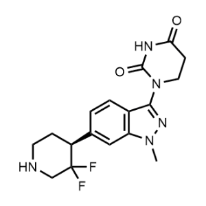 (S)-1-(6-(3,3-Difluoropiperidin-4-yl)-1-methyl-1H-indazol-3-yl)dihydropyrimidine-2,4(1H,3H)-dione|CS-1331507