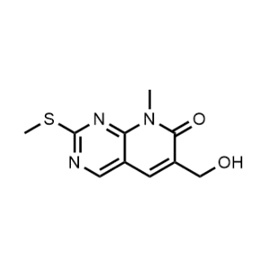 6-(Hydroxymethyl)-8-methyl-2-(methylthio)pyrido[2,3-d]pyrimidin-7(8H)-one|CS-1331513