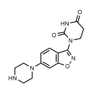 1-(6-(Piperazin-1-yl)benzo[d]isoxazol-3-yl)dihydropyrimidine-2,4(1H,3H)-dione|CS-1331516