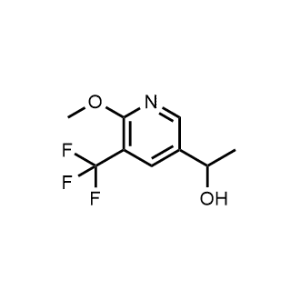 1-(6-Methoxy-5-(trifluoromethyl)pyridin-3-yl)ethan-1-ol|CS-1331520