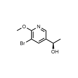 (R)-1-(5-Bromo-6-methoxypyridin-3-yl)ethan-1-ol|CS-1331524
