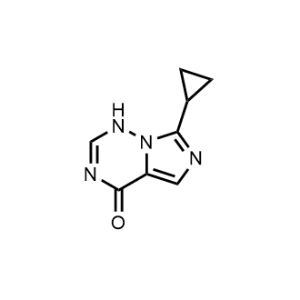 7-Cyclopropylimidazo[5,1-f][1,2,4]triazin-4(1H)-one|CS-1331535
