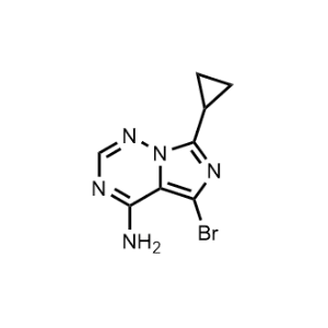 5-Bromo-7-cyclopropylimidazo[5,1-f][1,2,4]triazin-4-amine|CS-1331541