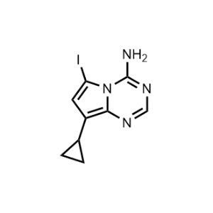 8-Cyclopropyl-6-iodopyrrolo[1,2-a][1,3,5]triazin-4-amine|CS-1331543
