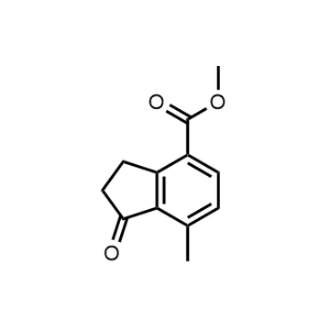 Methyl 7-methyl-1-oxo-2,3-dihydro-1H-indene-4-carboxylate|CS-1331552