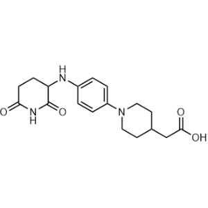 2-(1-(4-((2,6-Dioxopiperidin-3-yl)amino)phenyl)piperidin-4-yl)acetic acid|CS-1331678