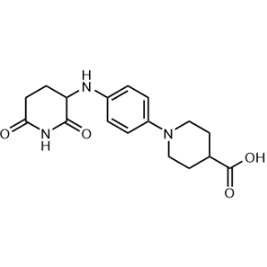 1-(4-((2,6-Dioxopiperidin-3-yl)amino)phenyl)piperidine-4-carboxylic acid|CS-1331680