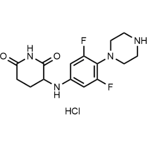 3-((3,5-Difluoro-4-(piperazin-1-yl)phenyl)amino)piperidine-2,6-dione hydrochloride|CS-1331700