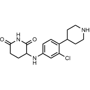 3-((3-Chloro-4-(piperidin-4-yl)phenyl)amino)piperidine-2,6-dione|CS-1331721