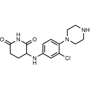3-((3-Chloro-4-(piperazin-1-yl)phenyl)amino)piperidine-2,6-dione|CS-1331726