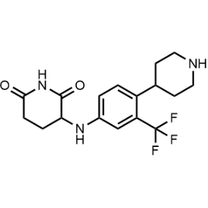 3-((4-(Piperidin-4-yl)-3-(trifluoromethyl)phenyl)amino)piperidine-2,6-dione|CS-1331740