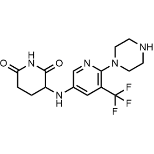 3-((6-(Piperazin-1-yl)-5-(trifluoromethyl)pyridin-3-yl)amino)piperidine-2,6-dione|CS-1331756