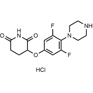 3-(3,5-Difluoro-4-(piperazin-1-yl)phenoxy)piperidine-2,6-dione hydrochloride|CS-1331762