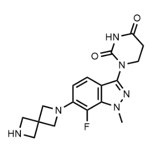 1-(7-Fluoro-1-methyl-6-(2,6-diazaspiro[3.3]heptan-2-yl)-1H-indazol-3-yl)dihydropyrimidine-2,4(1H,3H)-dione|CS-1331771