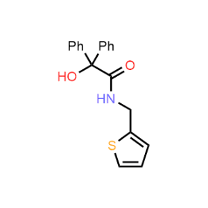 2-Hydroxy-2,2-diphenyl-N-(thiophen-2-ylmethyl)acetamide|CS-1331779
