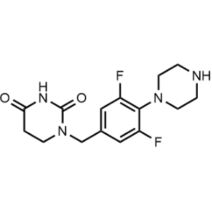 1-(3,5-Difluoro-4-(piperazin-1-yl)benzyl)dihydropyrimidine-2,4(1H,3H)-dione|CS-1331780
