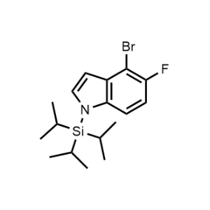 4-Bromo-5-fluoro-1-(triisopropylsilyl)-1H-indole|CS-1331804