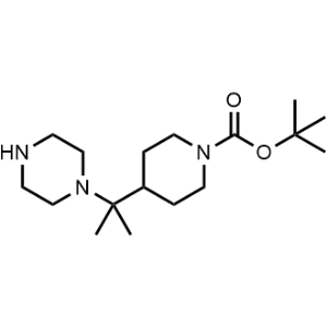 tert-Butyl 4-(2-(piperazin-1-yl)propan-2-yl)piperidine-1-carboxylate|CS-1331818