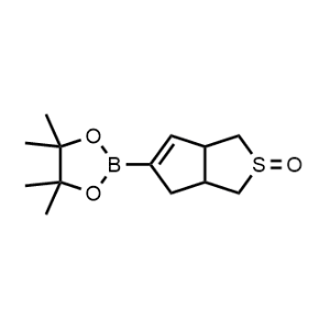 5-(4,4,5,5-Tetramethyl-1,3,2-dioxaborolan-2-yl)-3,3a,4,6a-tetrahydro-1H-cyclopenta[c]thiophene 2-oxide|CS-1331821