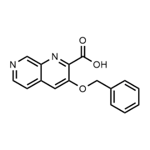 3-(Benzyloxy)-1,7-naphthyridine-2-carboxylic acid|CS-1331829