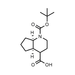 rel-(4aR,7aR)-1-(tert-Butoxycarbonyl)octahydro-1H-cyclopenta[b]pyridine-4-carboxylic acid|CS-1331836