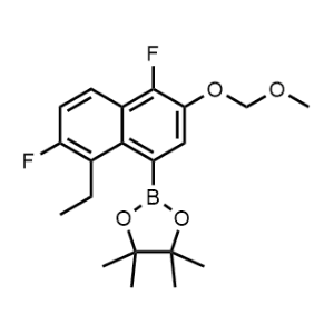 2-(8-Ethyl-4,7-difluoro-3-(methoxymethoxy)naphthalen-1-yl)-4,4,5,5-tetramethyl-1,3,2-dioxaborolane|CS-1331997