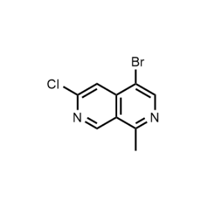 4-Bromo-6-chloro-1-methyl-2,7-naphthyridine|CS-1332011