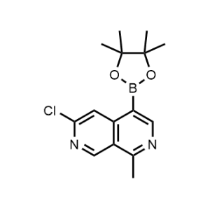 6-Chloro-1-methyl-4-(4,4,5,5-tetramethyl-1,3,2-dioxaborolan-2-yl)-2,7-naphthyridine|CS-1332012