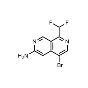 5-Bromo-8-(difluoromethyl)-2,7-naphthyridin-3-amine|CS-1332018