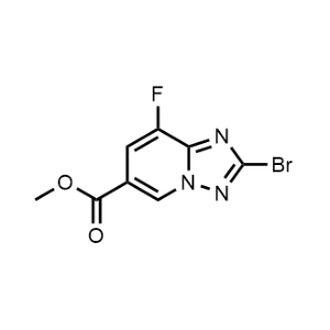 Methyl 2-bromo-8-fluoro-[1,2,4]triazolo[1,5-a]pyridine-6-carboxylate|CS-1332047