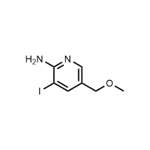 3-Iodo-5-(methoxymethyl)pyridin-2-amine|CS-1332071