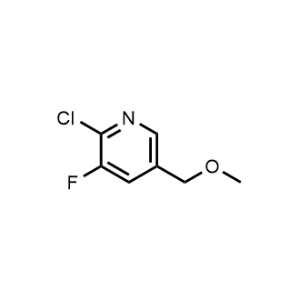 2-Chloro-3-fluoro-5-(methoxymethyl)pyridine|CS-1332089