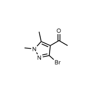 1-(3-Bromo-1,5-dimethyl-1H-pyrazol-4-yl)ethan-1-one|CS-1332149