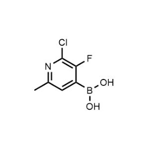 (2-Chloro-3-fluoro-6-methylpyridin-4-yl)boronic acid|CS-1332195