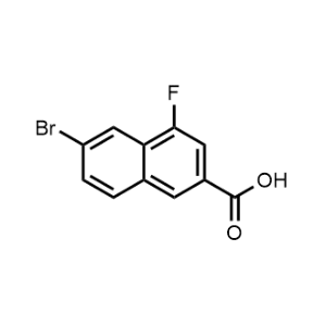 6-Bromo-4-fluoro-2-naphthoic acid|CS-1332263