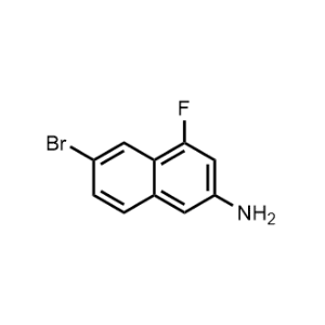 6-Bromo-4-fluoronaphthalen-2-amine|CS-1332268