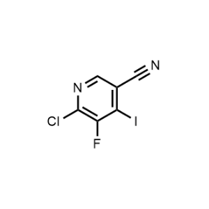 6-Chloro-5-fluoro-4-iodonicotinonitrile|CS-1332277